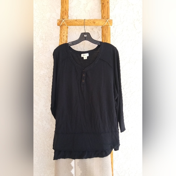 STYLE & CO 2X WOMENS LONG SLEEVE TOP - Picture 3 of 3